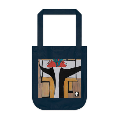 "Exploring Balance and Pattern in Abstract Art" - The Alien Eco-friendly Tote Bag