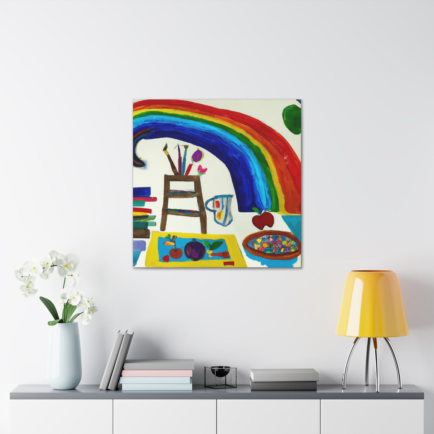 "Un fantástico arco iris de posibilidades" - The Alien Canva