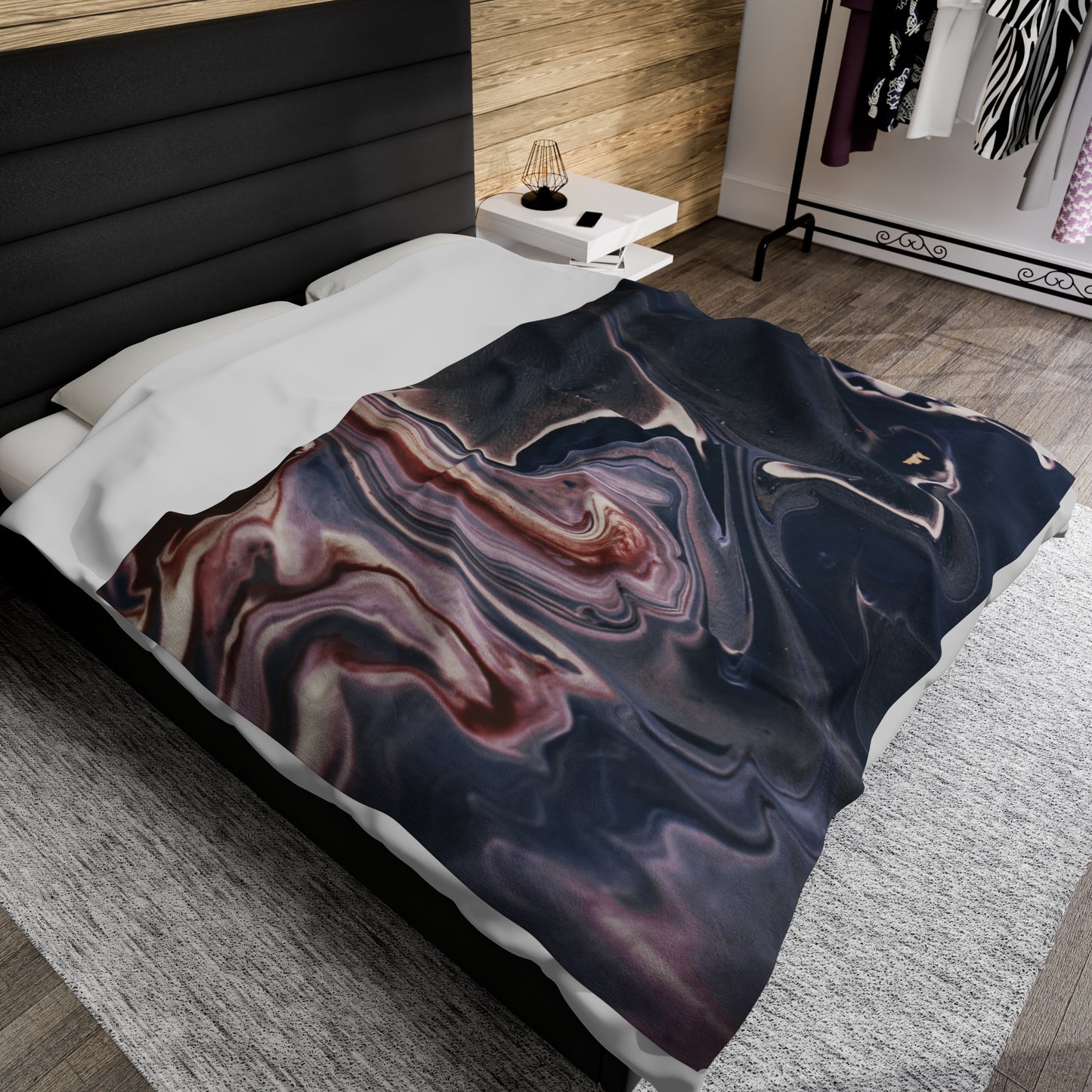 Masterpiece Musings - The Alien Velveteen Plush Blanket