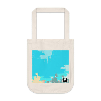 "A Breezy Skyscape: A Combination of Tradition and Modernity" - The Alien Eco-friendly Tote Bag