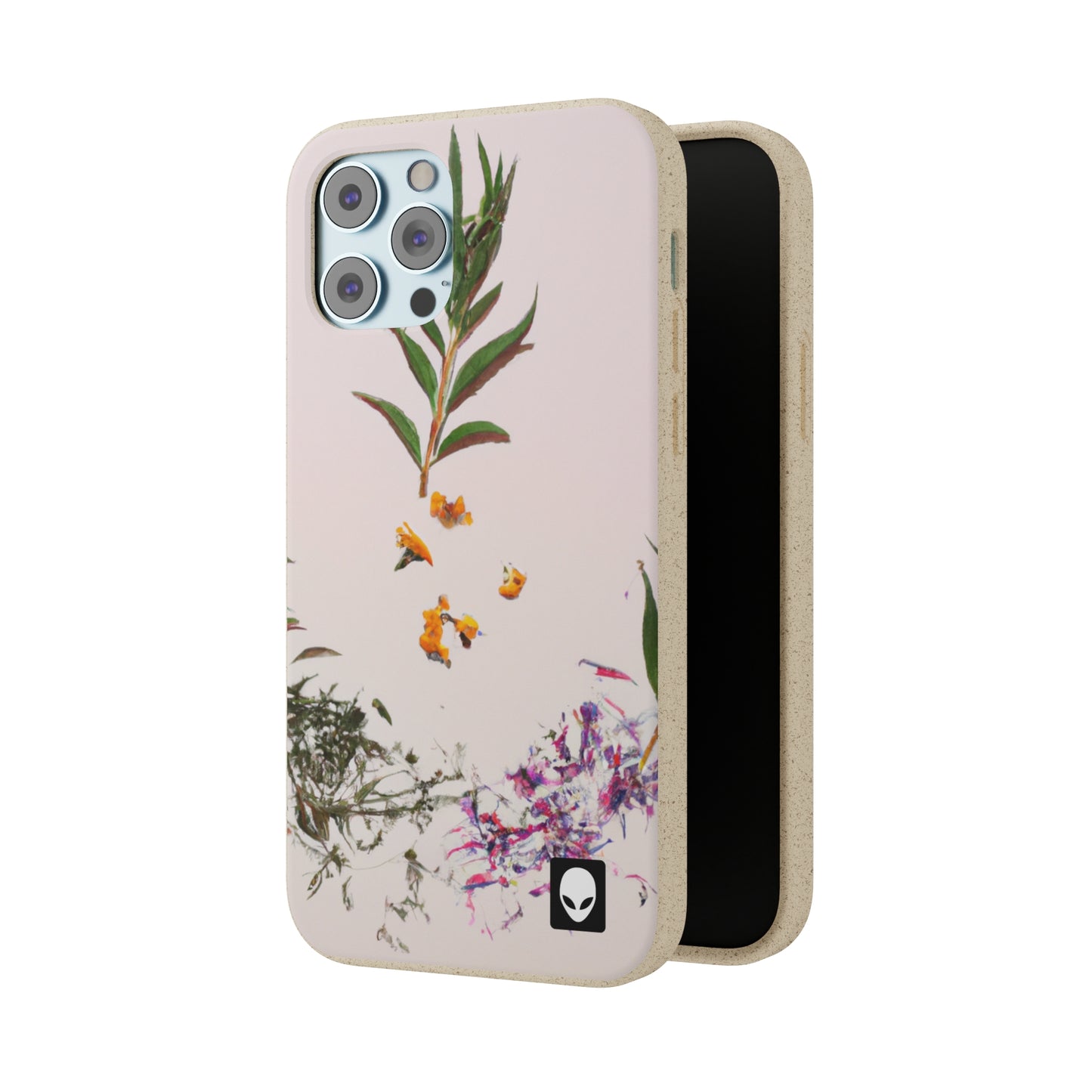 "Exploring Nature's Palette: An Experiment in Abstract Art" - The Alien Eco-friendly Cases