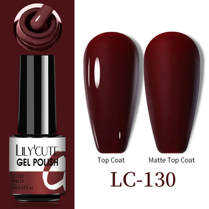 Esmalte de uñas en gel térmico que cambia de color