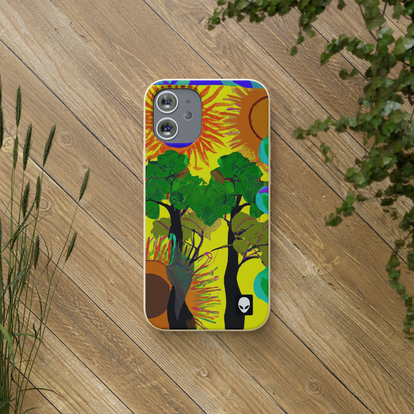 "Collision of Nature's Beauty" - The Alien Eco-friendly Cases