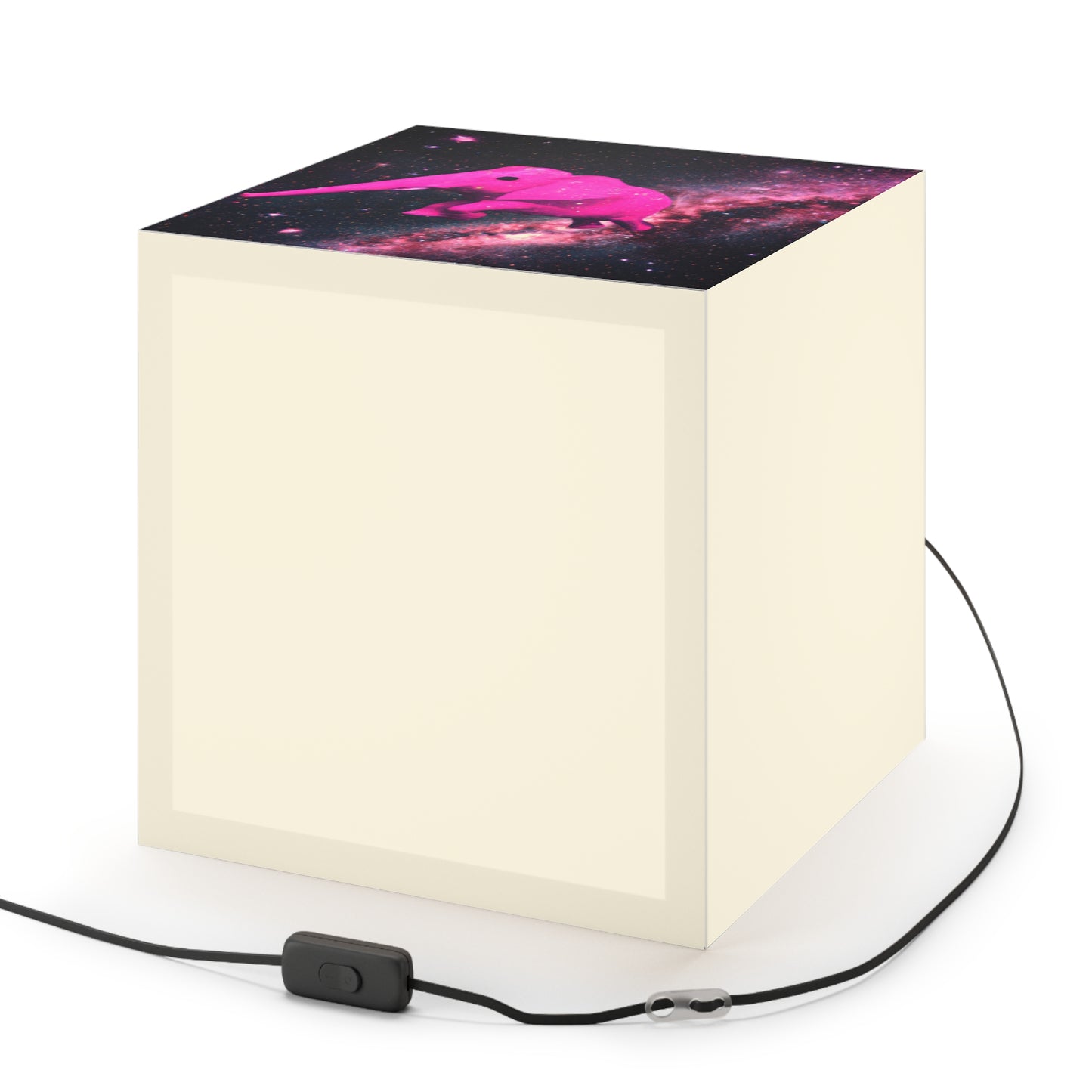 "Majestic Pinkelephant Exploration" - The Alien Light Cube Lamp