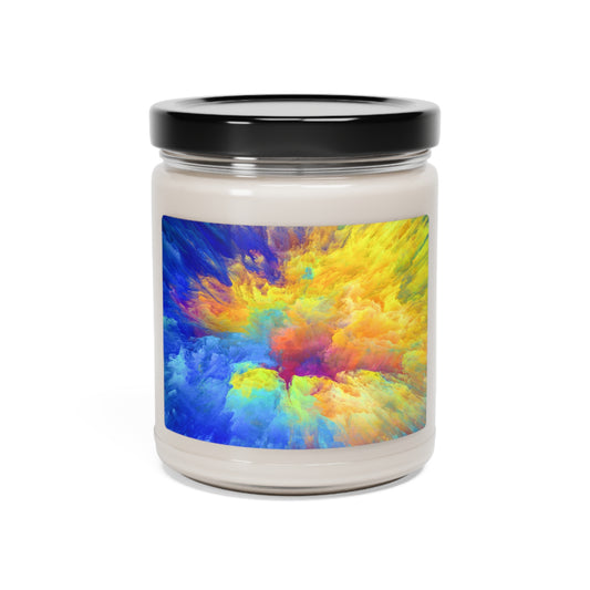 Vibrant Tangles - Scented Soy Candle 9oz