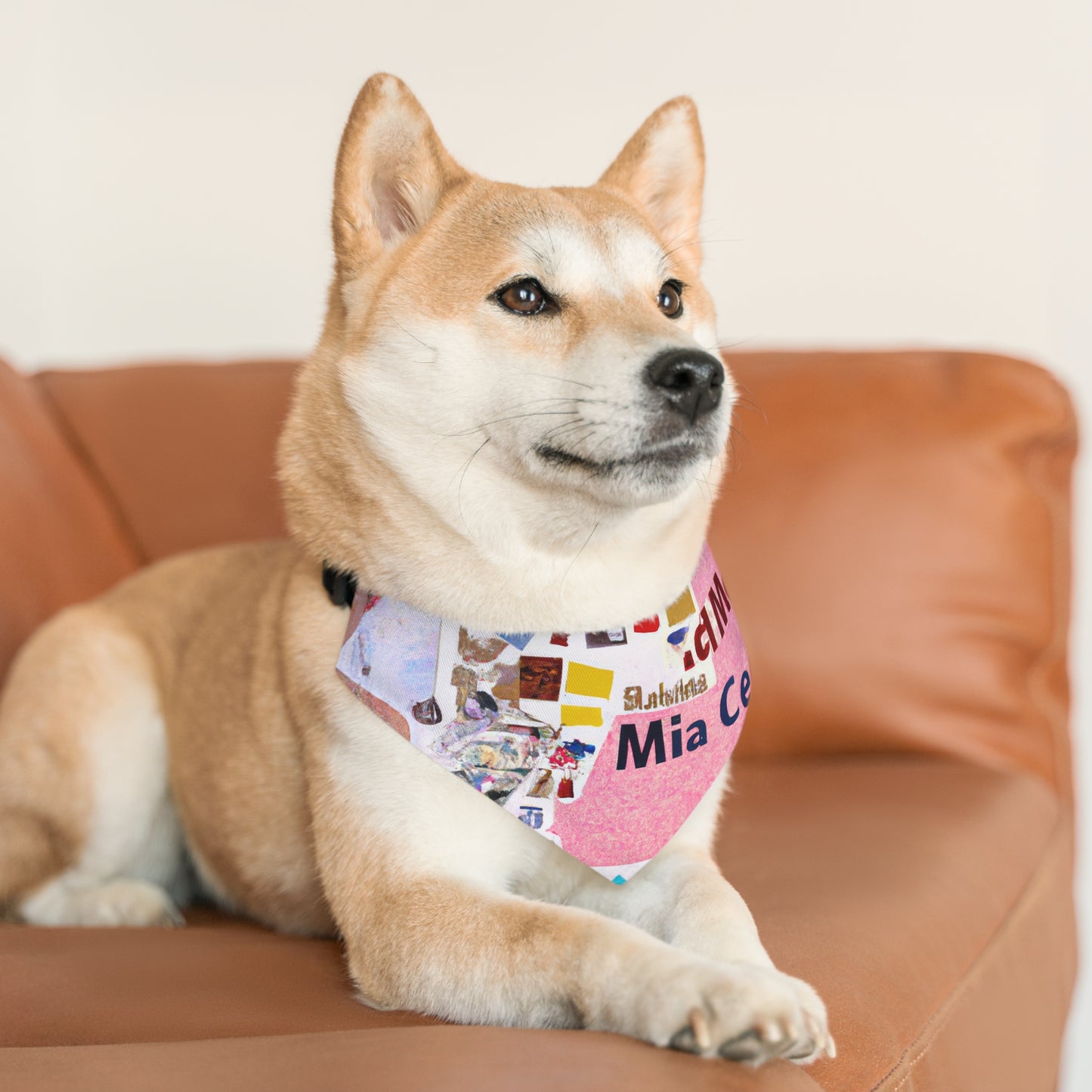 "Building an Online Identity: A Social Media Collage" - The Alien Pet Bandana Collar