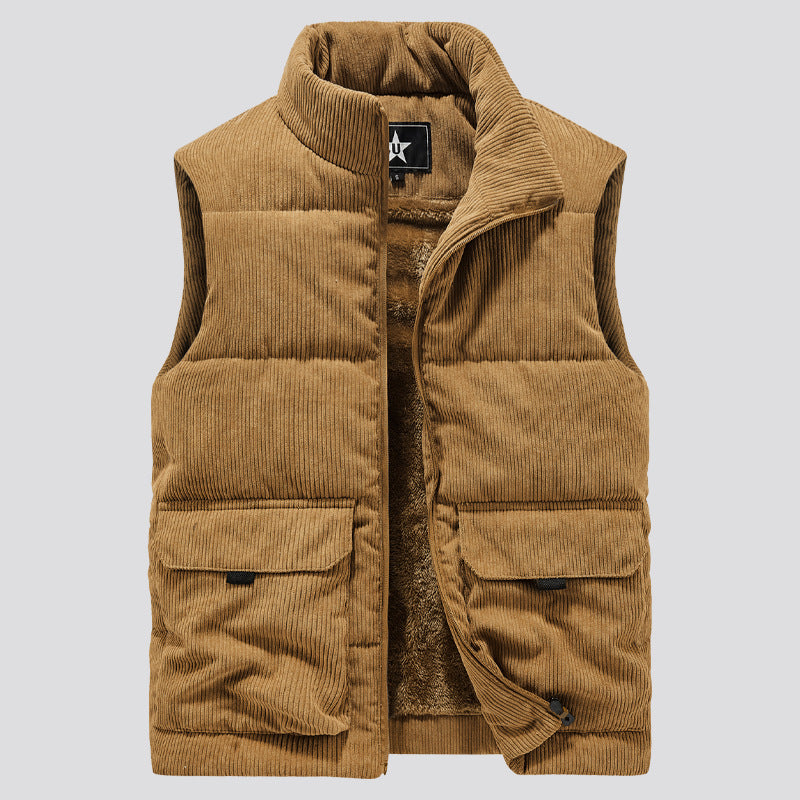 Men's Fashion Personalized Corduroy Vest