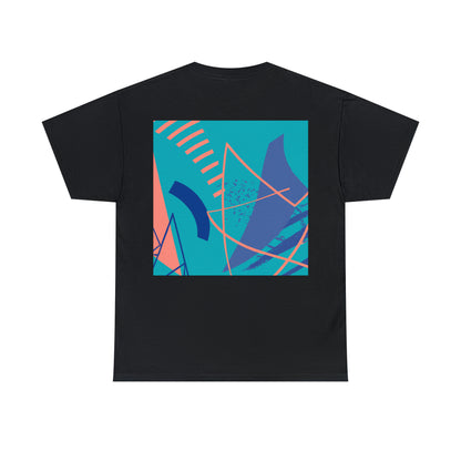 Geometrische Kunst: Eine Erforschung von Farbe und Form – Das Alien-T-Shirt