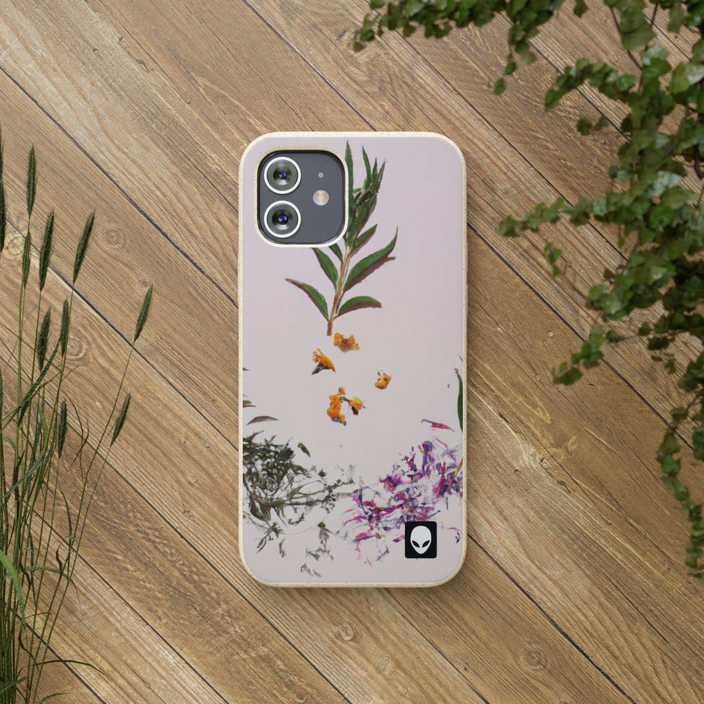 "Exploring Nature's Palette: An Experiment in Abstract Art" - The Alien Eco-friendly Cases