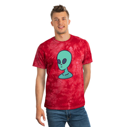 Universo Encantado - Camiseta The Alien Tie-Dye, Cristal