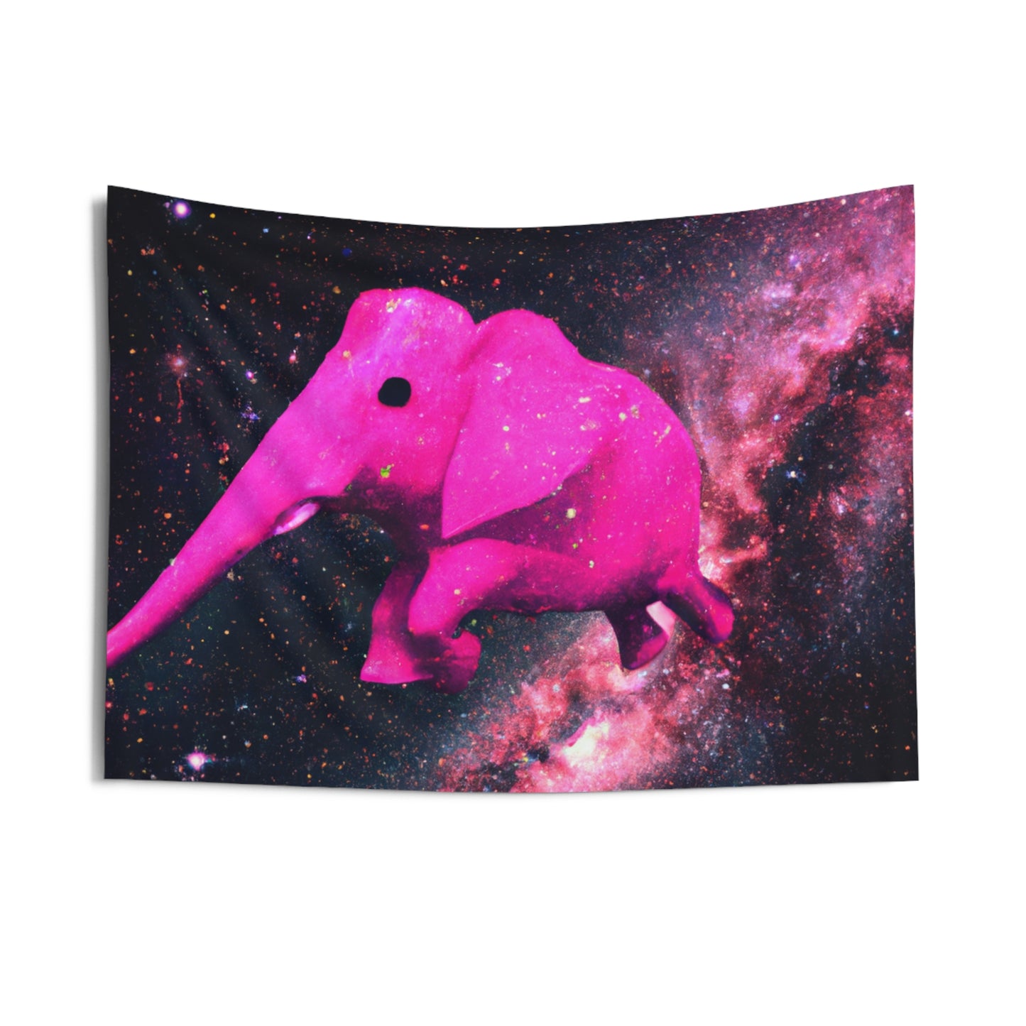 "Majestic Pinkelephant Exploration" - The Alien Wall Tapestries