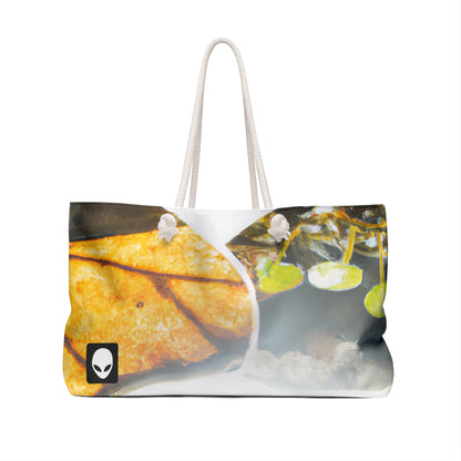 "Earth's Splendor: A Colorful Collage of Natural Wonders" - The Alien Weekender Bag