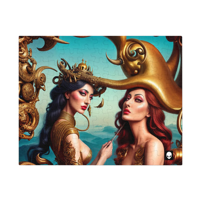 "Locura metafórica: una exploración de los mundos surrealistas de Salvador Dalí" - The Alien Jigsaw Puzzle