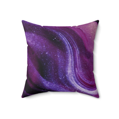 Palette Possibilities - The Alien Spun Polyester Square Pillow