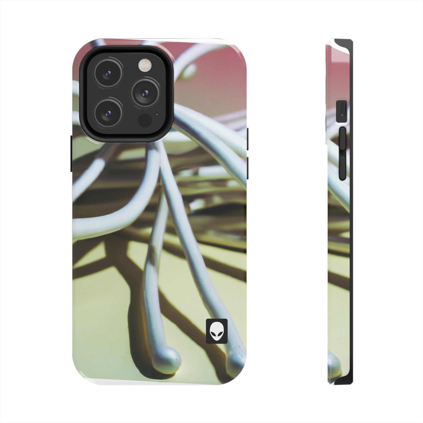 "Abstract Artistry: Constructing Emotion from Common Objects" - The Alien Tough Phone Cases