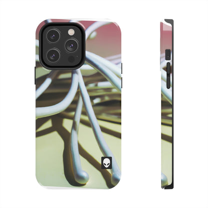 "Abstract Artistry: Constructing Emotion from Common Objects" - The Alien Tough Phone Cases