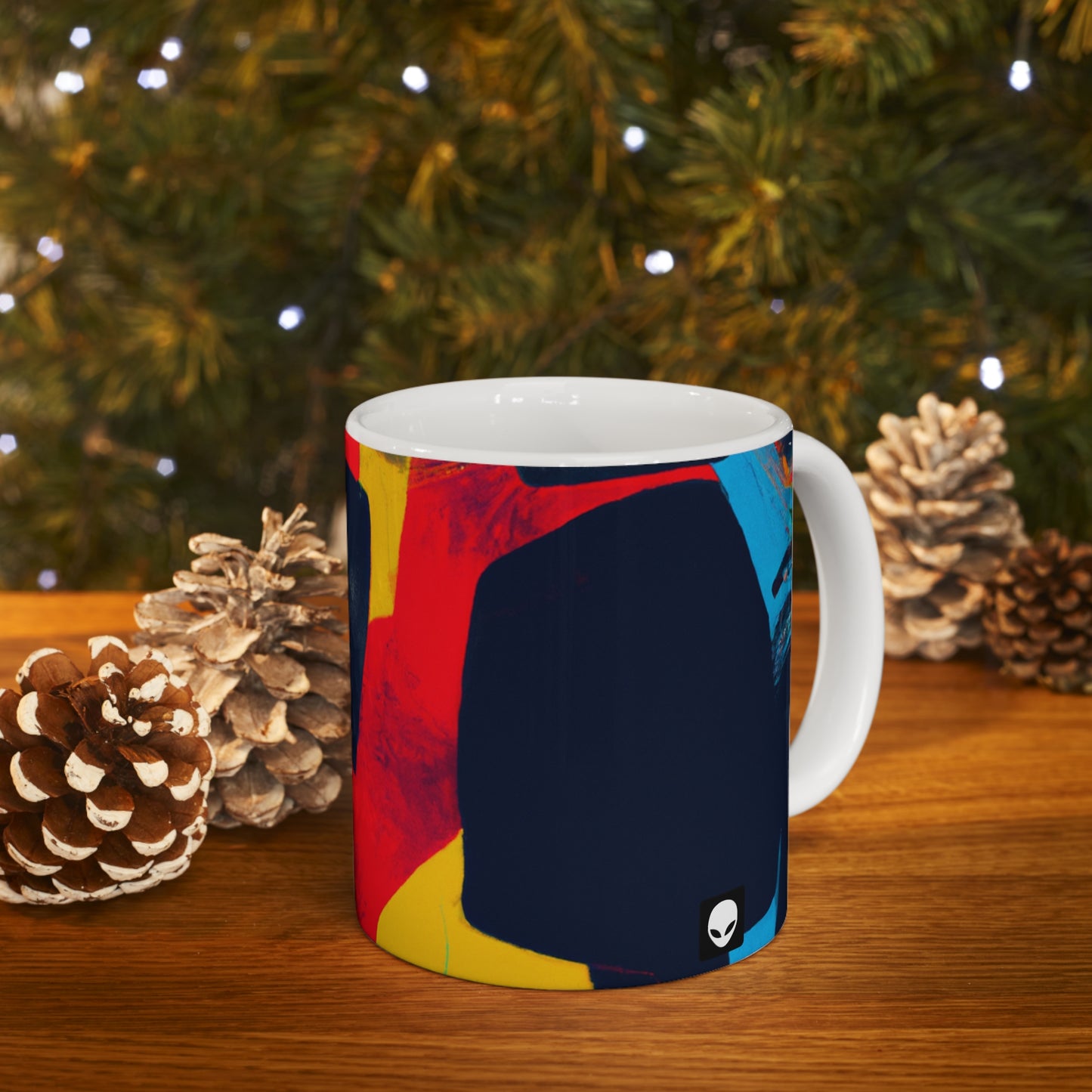 "A Mosaic of Emotion" - The Alien Ceramic Mug 11 oz