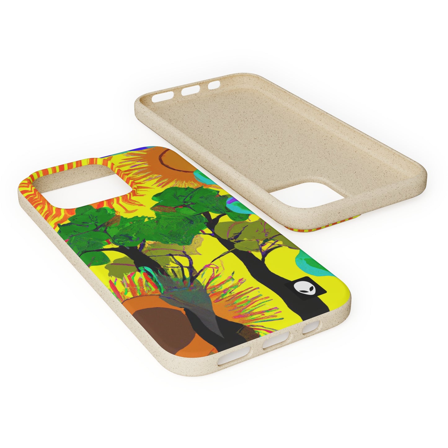 "Collision of Nature's Beauty" - The Alien Eco-friendly Cases