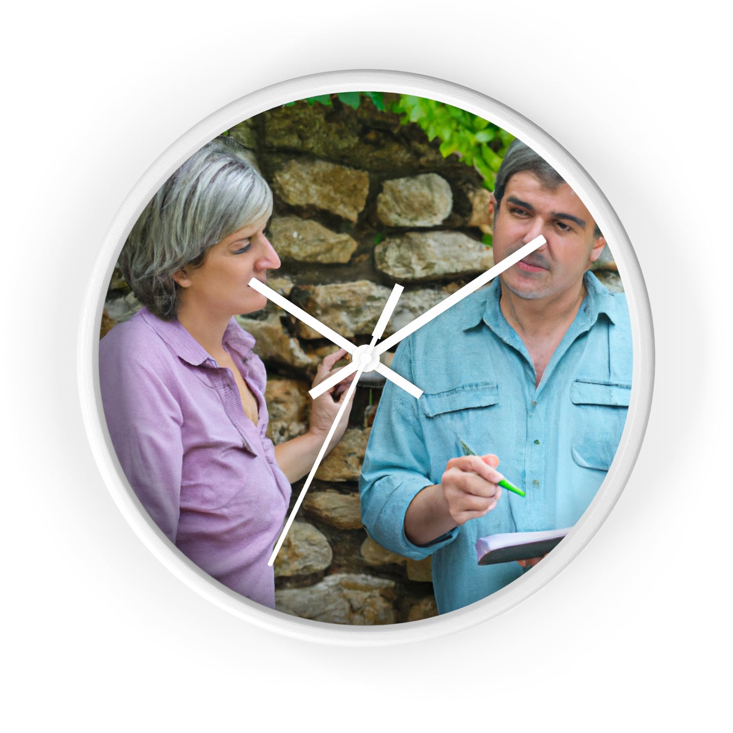 out on a walk

"The Mysterious World Unveiled by the Elderly Pair" - The Alien Wall Clock