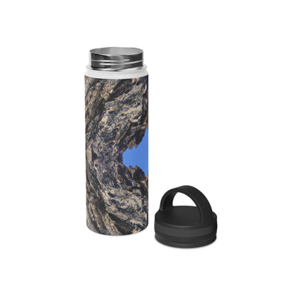 Nature in Splendor: Combining Photography with Digital Artistry - The Alien Stainless Steel Water Bottle, Handle Lid