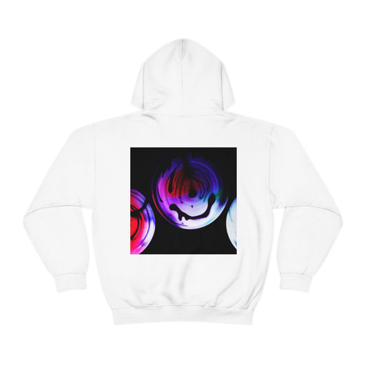 "Exploring Contrasts: A Colorful Dance of Luminance and Chromatic Aberration" - The Alien Unisex Hoodie