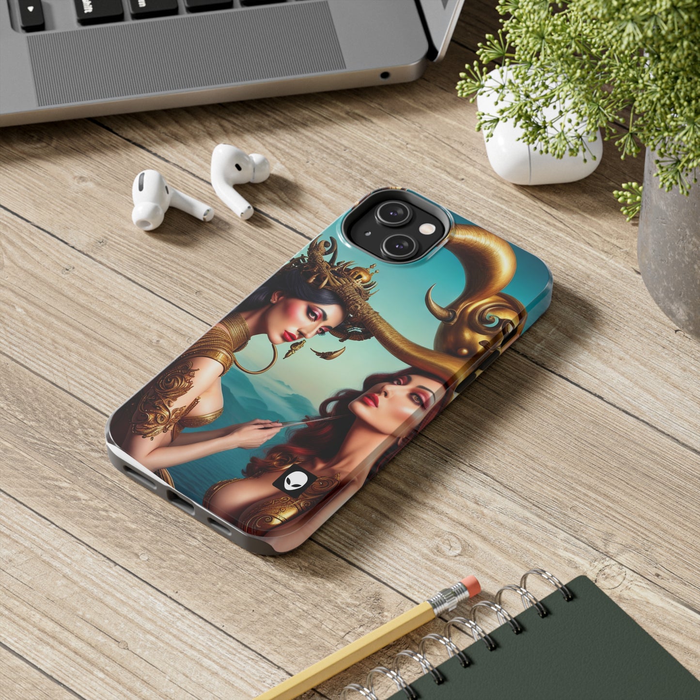 „Metaphorischer Wahnsinn: Eine Erkundung der surrealen Welten von Salvador Dalis“ – The Alien Tough Phone Cases