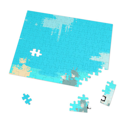 "Un paisaje celeste ventoso: una combinación de tradición y modernidad" - The Alien Jigsaw Puzzle