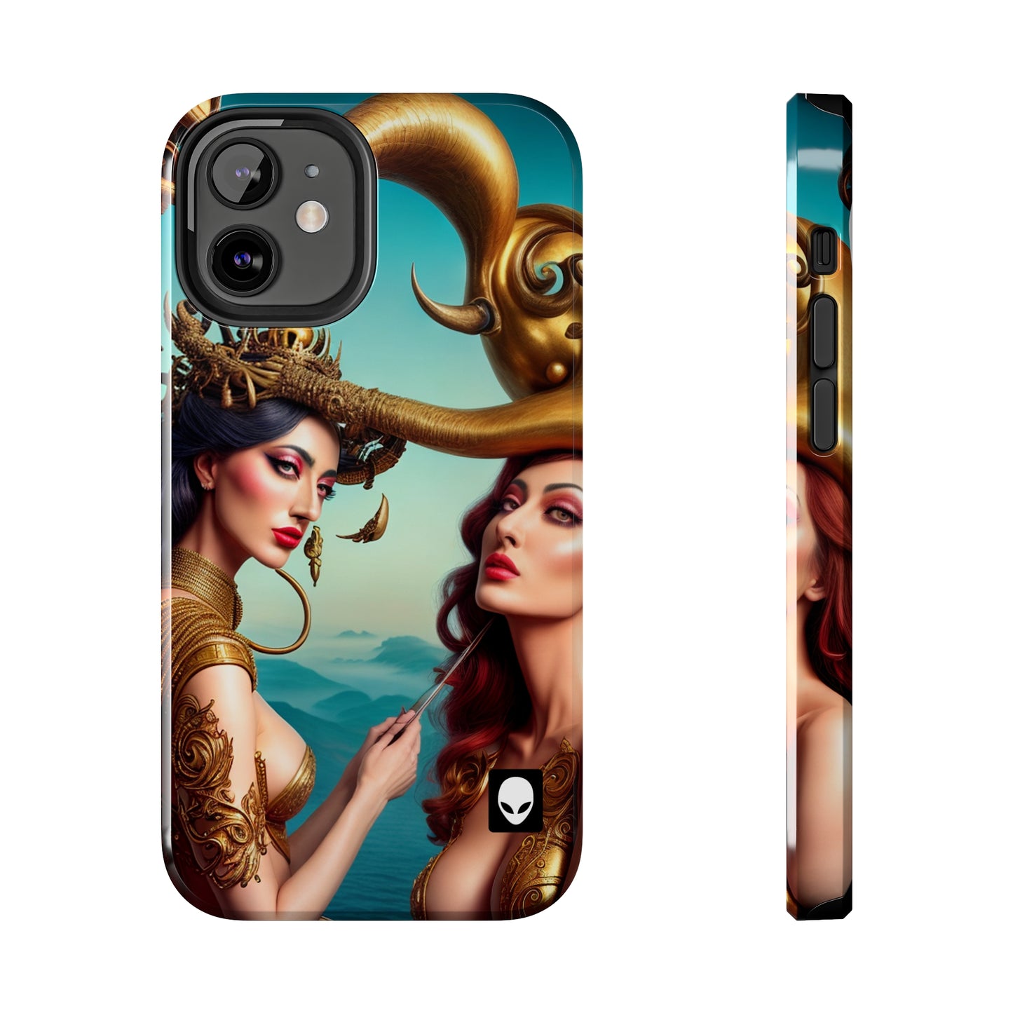 „Metaphorischer Wahnsinn: Eine Erkundung der surrealen Welten von Salvador Dalis“ – The Alien Tough Phone Cases