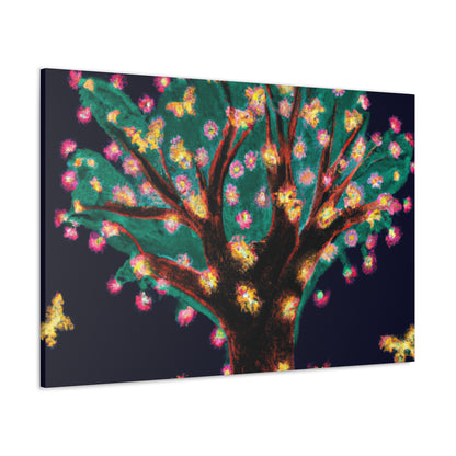 The Magical Firefly Tree - The Alien Canva