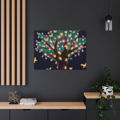 The Magical Firefly Tree - The Alien Canva