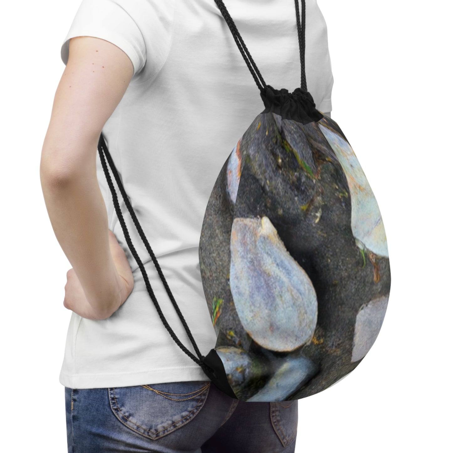 "Elements of Nature: Crafting a Creative Landscape"- The Alien Drawstring Bag