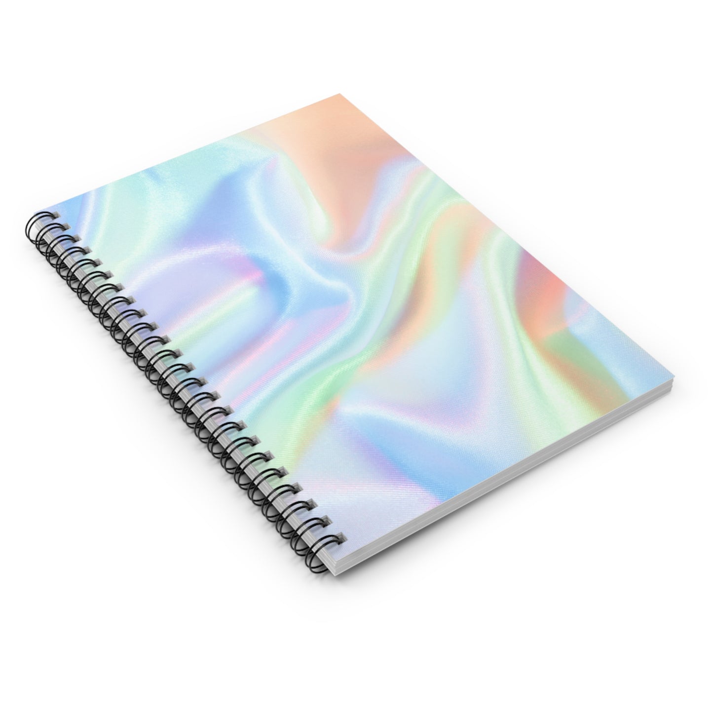 Vibrant Mosaics - The Alien Spiral Notebook (Ruled Line)