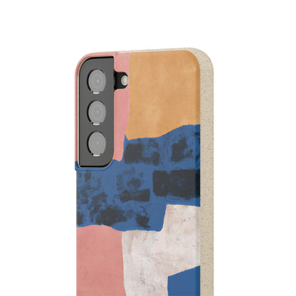 „Zusammenspiel von Licht und Schatten: Eine abstrakte Collage“ – The Alien Eco-Friendly Cases