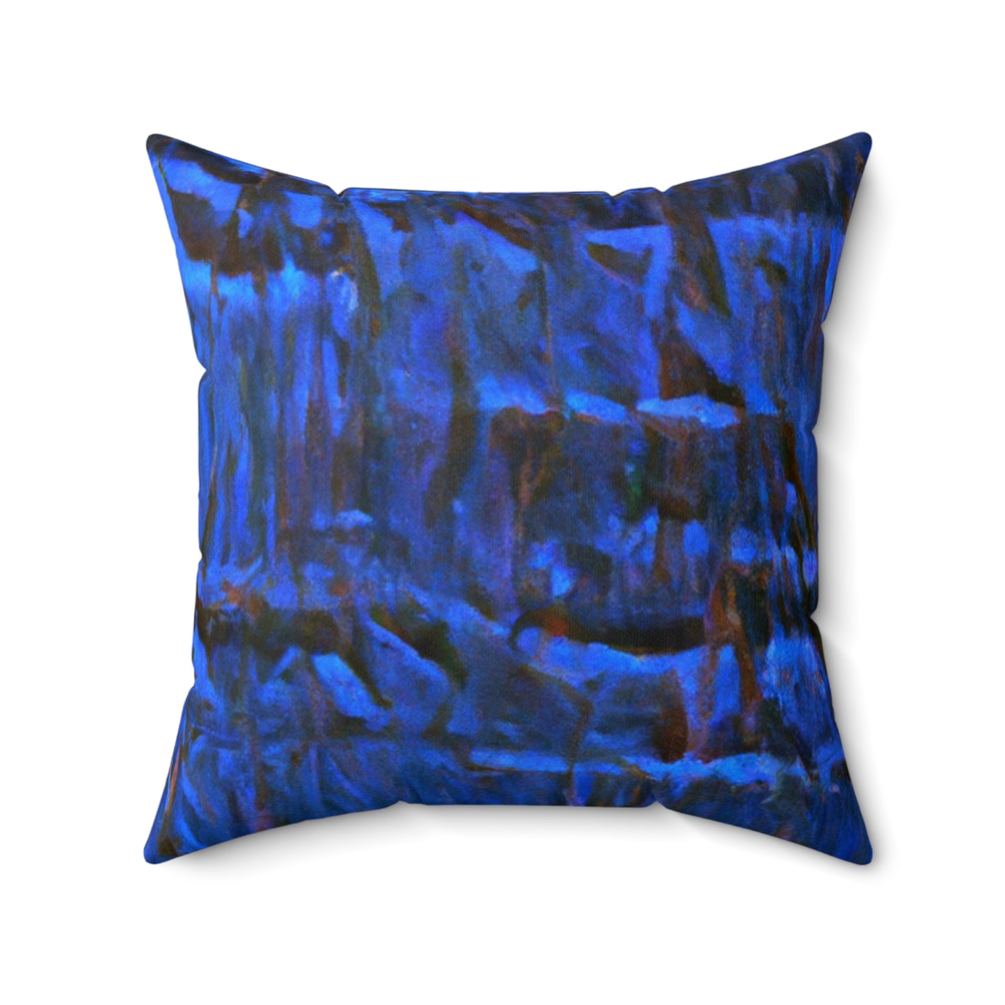 "Divisiones eléctricas en los cielos" - The Alien Square Pillow