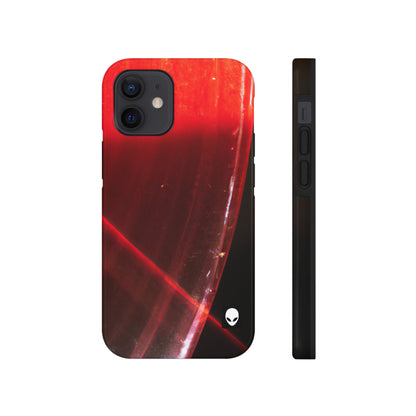 "Illuminating Reflection: Light and Shadow in Abstract Art" - The Alien Tough Phone Cases