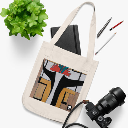 "Exploring Balance and Pattern in Abstract Art" - The Alien Eco-friendly Tote Bag