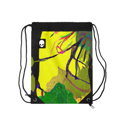 "Collision of Nature's Beauty"- The Alien Drawstring Bag