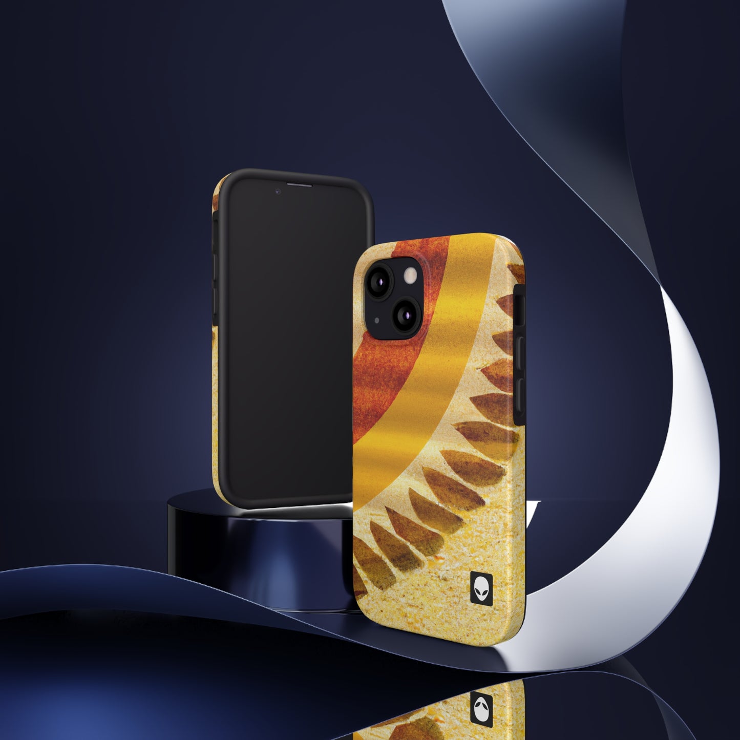 „Ein natürliches Mosaik: Formen und Farben der Erde“ – The Alien Tough Phone Cases