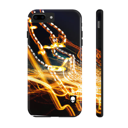 "Chaotic Disruption: An Abstract Exploration" - The Alien Tough Phone Cases