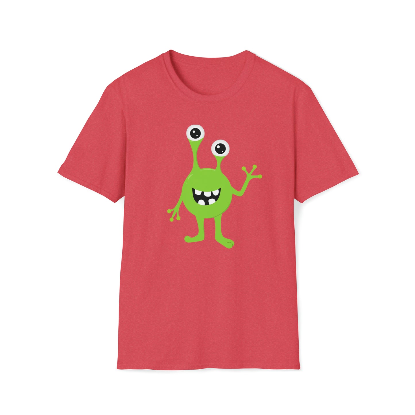 Sonnensystem-Aufenthalt – The Alien Unisex Softstyle T-Shirt