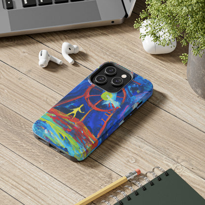 "Un paso a través de los tiempos" - The Alien Tough Phone Cases