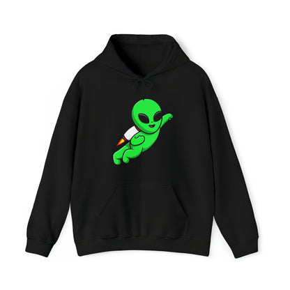 Interstellar Wanderer - La sudadera con capucha Alien Unisex Heavy Blend™