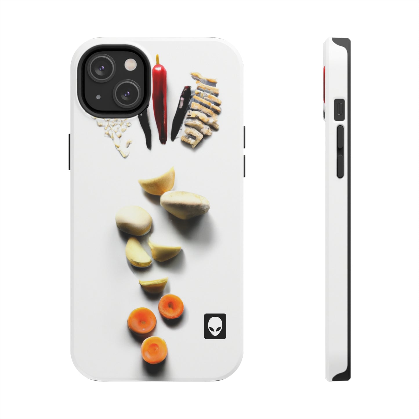 "Cocinando creatividad: arte de cocina de bricolaje" - The Alien Tough Phone Cases