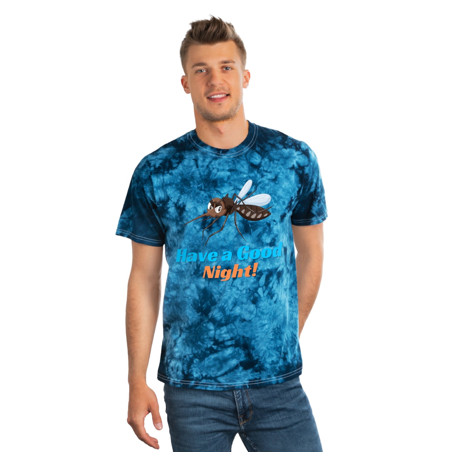 Mosquito Hab eine gute Nacht – The Alien Tie-Dye T-Shirt, Kristall