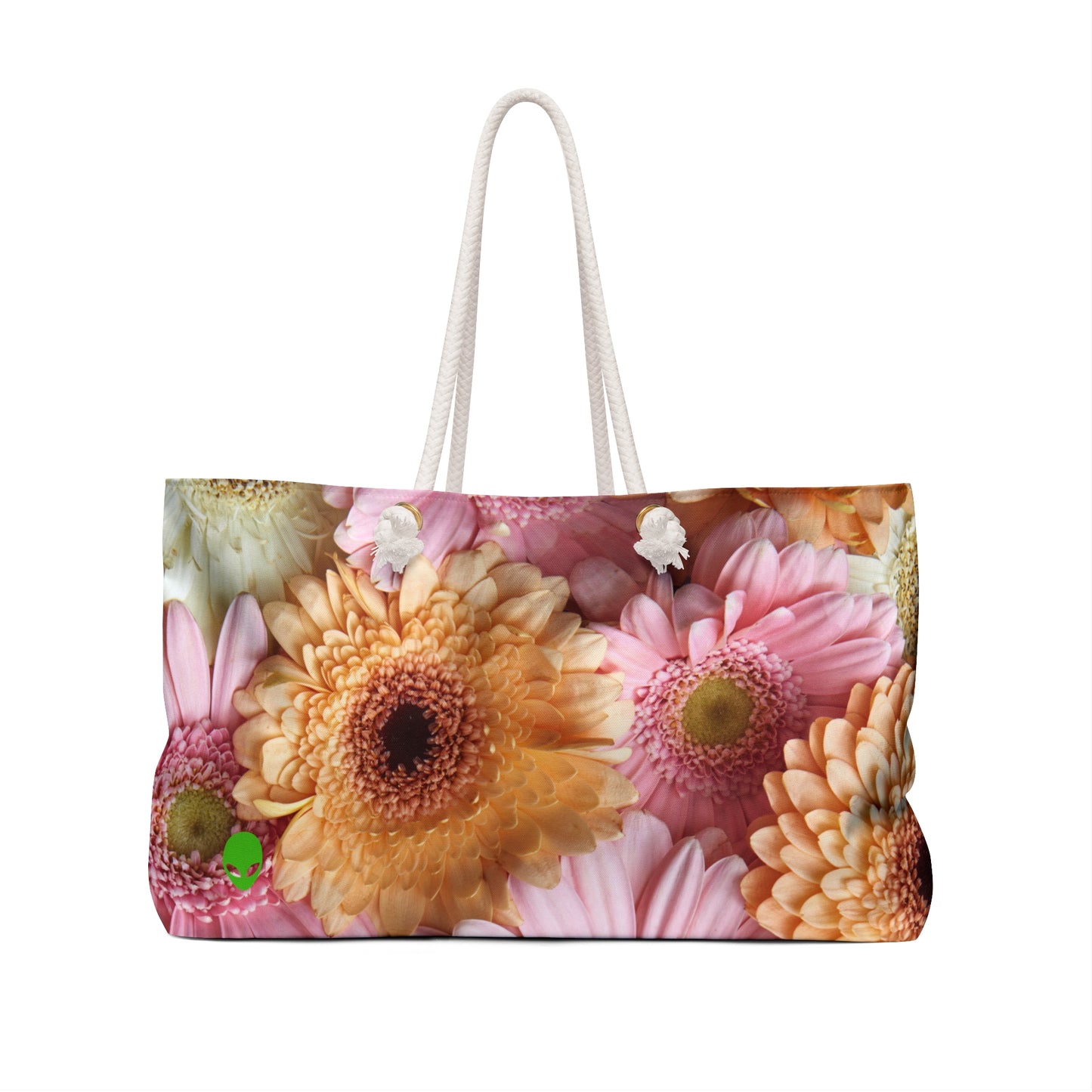 Natural Floral - The Alien Weekender Bag