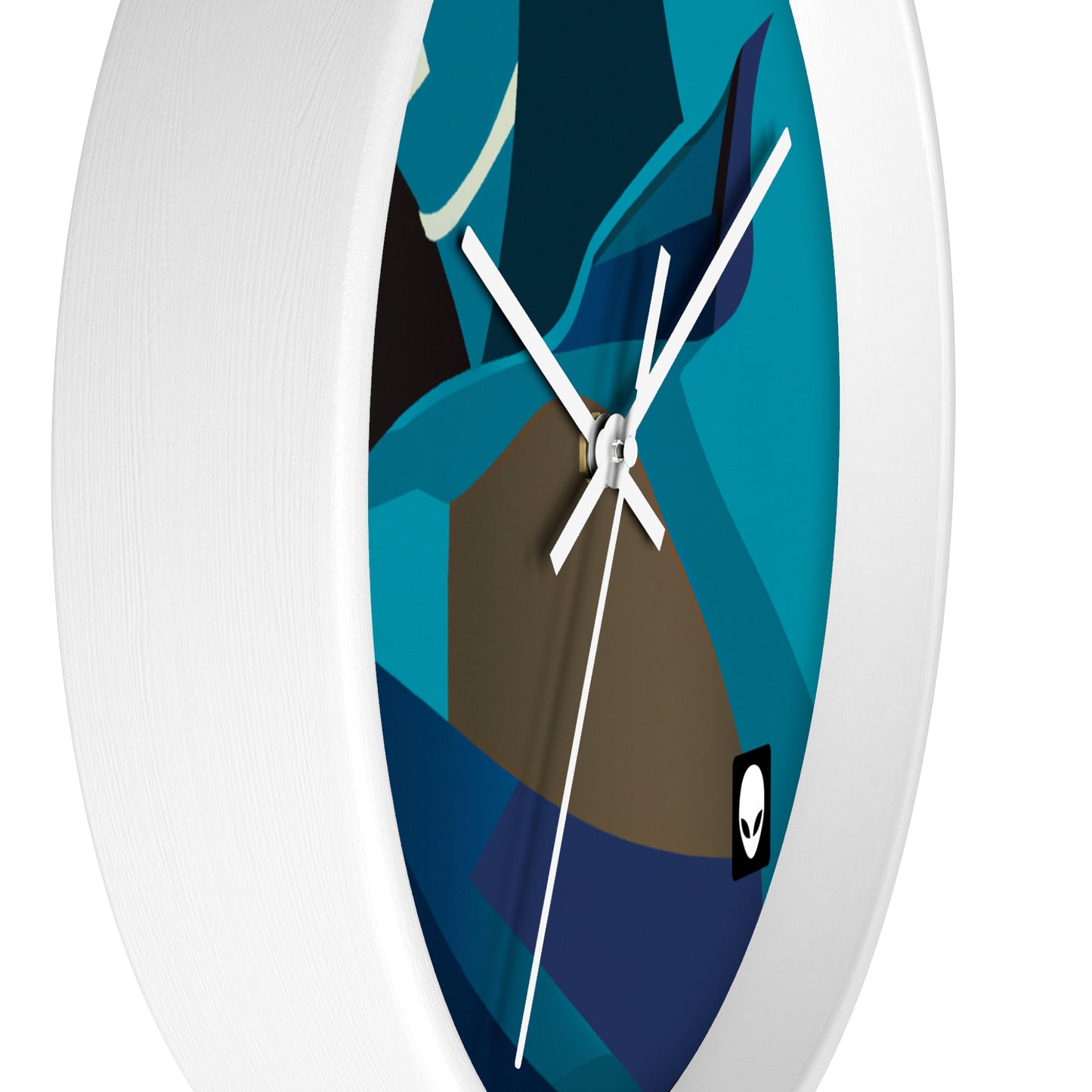 "Metamorphosis: The Art of Transformation" - The Alien Wall Clock