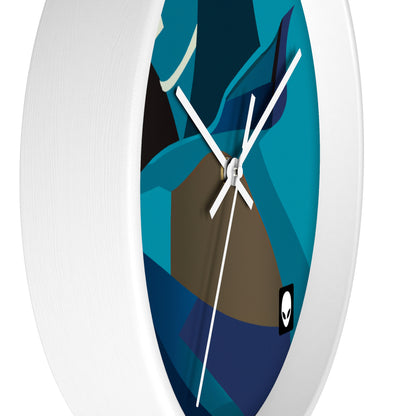 "Metamorphosis: The Art of Transformation" - The Alien Wall Clock