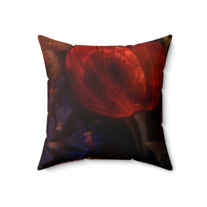 The Artistic Edge - The Alien Spun Polyester Square Pillow