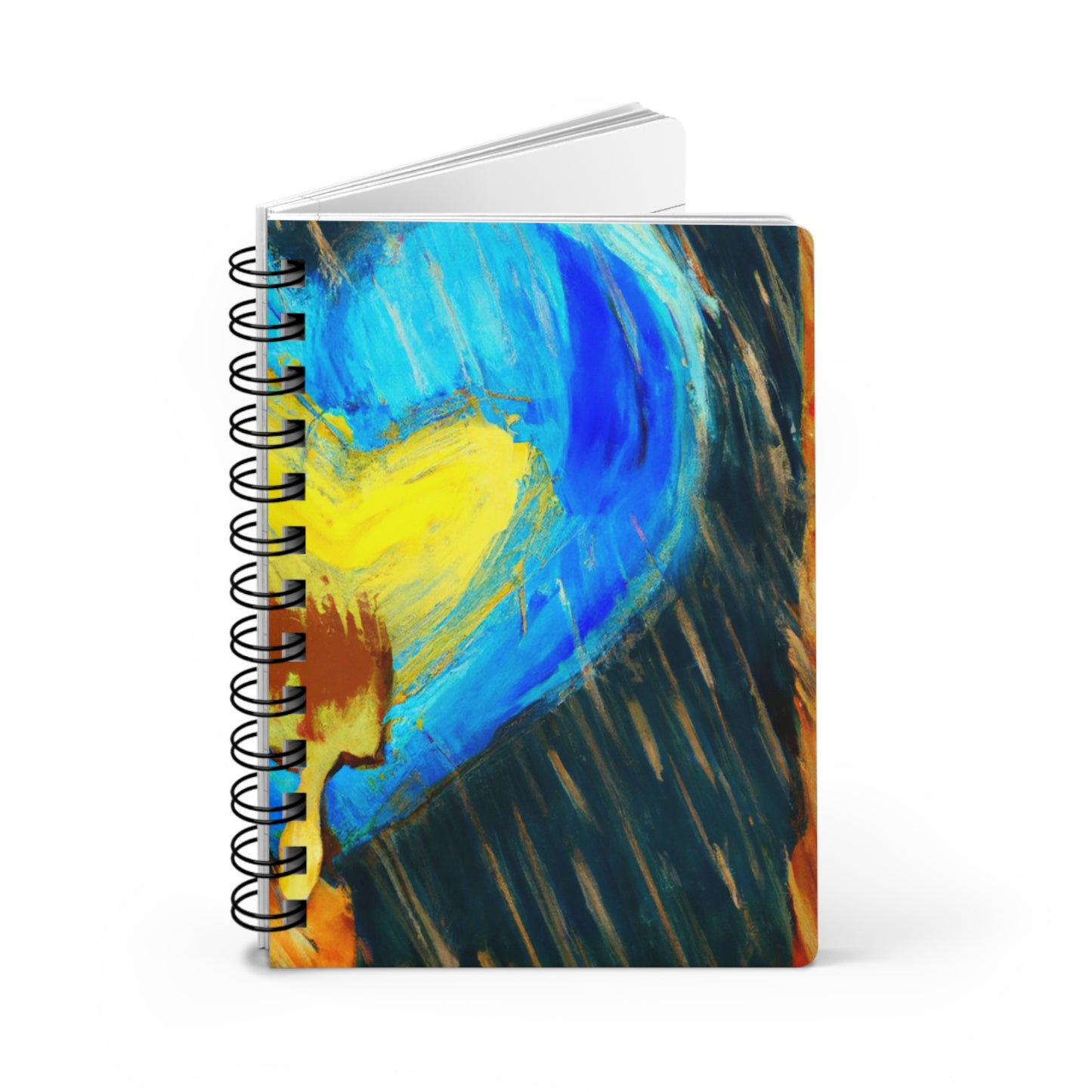 "Life-size Love in a Stormy Sky" - The Alien Spiral Bound Journal