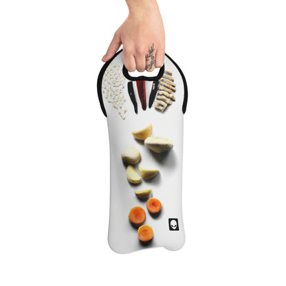 "Cooking Up Creativity: DIY Kitchen Art" - The Alien Wine Tote Bag